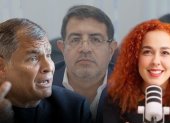 Rafael Correa criticó la postura de Alondra Santiago, quien cuestionó a la RC por el caso Santiago Díaz.