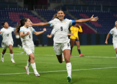 La selección de Uruguay femenina empató 2-2 contra Ecuador en la Copa América