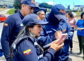 Funcionarios de la Agencia Metropolitana de Control recorrieron Quitumbe.