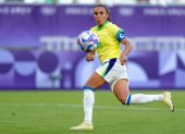 Marta tiene 39 años y es una superdotada en el fútbol femenino.