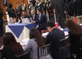 Daniel Salcedo, sentenciado por corrupción, compareció el 18 de julio en la Comisión de Fiscalización presidida por Ferdinan Álvarez.
