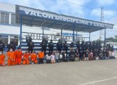Policía Nacional ejecutó el operativo denominado Gran Fénix 32, en las provincias de Azuay y El Oro, que dejó como resultado 26 sujetos aprehendidos.