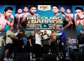 Manny Pacquiao y Mario Barrios se enfrentan por el título de peso welter