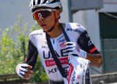Oportunidad. El juvenil llegó recién este año al UAE y ya fue el tercer mejor latino en el Giro dell’Appennino y segundo en Aosta.
