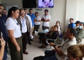 La asambleísta del correísmo Victoria Desintonio pidió intervención de la Contraloría en hospitales del Guayas