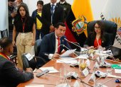 El presidente de la Comisión de Fiscalización Ferdinan Álvarez (ADN) usó la sesión d ela comisión para sus descargos contra Xavir Jordán.