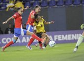 Ecuador perdió 2-1 ante Chile en la cuarta fecha del grupo A.