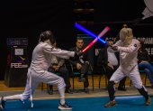 Elegancia  En las modalidades de espada, florete y sable se desarrollan las competencias que culmina el sábado.