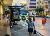 BUSES SON  VACUNADOS EN QUEVEDO Y ESPERAN QUE HAYA MAYOR SEGURIDAD EN QUEVEDO. AG-EXTERNOS