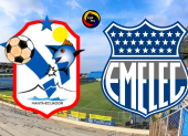 Manta y Emelec se enfrentan por la jornada 22 de la LigaPro 2025.