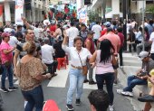 El público que asistió al Festival de la calle Córdova bailó con los diversos ritmos que ofrecieron los artistas.