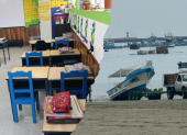 Tras la alerta de tsunami el Ministerio de Educación suspendió las clases en varias zonas del litoral