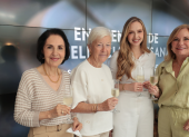 Margarita de Hidalgo, Ilse Schmidt, María Gabriela Vásquez y María Lorena de Konanz.