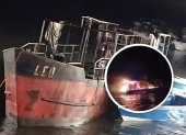 Sujetos armados dispararon y lanzaron un artefacto explosivo contra dos embarcaciones.