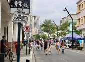 La Ruta Centro permite que las familias caminen por la ciudad.