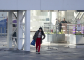 En la plataforma financiera norte, en Quito, trabajan centenas de servidores públicos. Foto referencial.