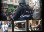 Dos detenidos tras ataque a agentes municipales en La Bahía, Guayaquil.
