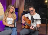 Andreína Bravo y Juan Fernando Velasco