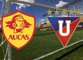 Aucas recibe a Liga de Quito en el estadio Gonzalo Pozo Ripalda.