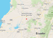 Temblor en Santo Domingo de los Tsáchilas.