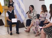 Conversatorio de alumnos y exalumnas del IPAC, en la sesión solemne por sus 30 años.