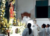 La fiesta religiosa se celebra en medio del estado de excepción decretado en Guayas y otras provincias de Ecuador.