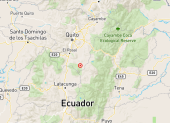 Temblor en Ecuador.