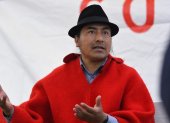 Leonidas Iza, expresidente de la Conaie,habría sido víctima de un "cobarde intento de asesinato", según denunció el Movimiento Indígena de Cotopaxi.
