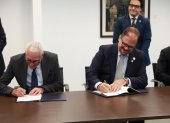 Los gobiernos de Ecuador y Uruguay suscribieron dos acuerdos bilaterales en materia de seguridad.