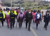 A las 13:00 se prevé que se realice la audiencia de justicia indígena en Cotopaxi.