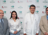 Carlos Cueva González, Sylvia Banda, Luis Cabrera y Carlos Cueva Mejía.