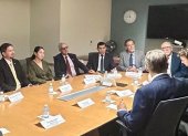La reunión de exportadores de Ecuador con empresarios de Estados Unidos.