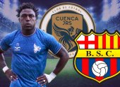 Cuenca Jr. con Roberto Ordóñez a la cabeza espera a Barcelona SC.
