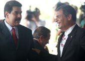 Rafael Correa y los políticos del correísmo defienden a Nicolás Maduro, a quien Estados Unidos señala como cabeza del Cártel de los Soles.