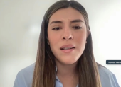 Valentina Centeno, de 28 años, dice que trabajará y estudiará como el resto de jóvenes del país.