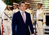 Daniel Noboa, presidente de Ecuador.