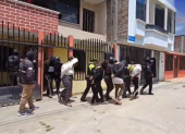 Los detenidos estarían involucrados a delitos como robo y extorsión.