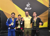 Johnny Tama, Ariel Delgado y José Gallardo consiguieron medalla de bronce en sus categorías