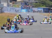 La competencia de karting fue intensa en 11 categorías en total.