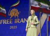 Maryam Radjavi es la presidenta del Consejo Nacional de Resistencia de Irán, que representa a la oposición iraní en el exilio.