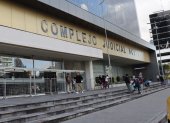 La audiencia del caso Manduria coimas, una causa derivada de Odebrecht, se instaló en el Complejo Judicial Norte de Quito.