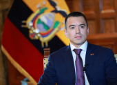 Daniel Noboa convocó a una marcha el 13 de septiembre.