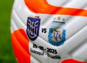 Ecuador y Argentina, ya clasificados al Mundial, se enfrentan por la fecha 18 de las eliminatorias.