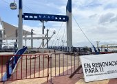 Se estima que a final de septiembre, el puente de ingreso a la plataforma del MAAC esté listo.
