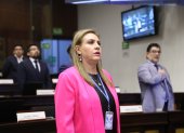 La asambleísta de la Revolución Ciudadana Nuria Butiñá enfrenta una denuncia por supuestos diezmos.