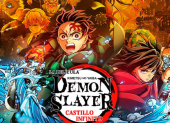 Afiche oficial de Demon Slayer: Infinity Castle – Part 1: Akaza Returns, que marca el inicio del final de la saga.