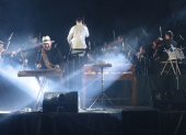 Schuberth Ganchozo & Bambú Ensamble acompañado por la Orquesta Sinfónica de Guayaquil.