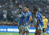Emelec sufrió la derrota por Barcelona en el estadio Capwell.