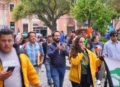El asambleísta Adrián Castro pidio a la bancada de ADN poder actuar con independencia sobre el caso del proyecto minero Loma Larga.