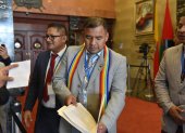 El asambleísta exPachakutik José Nango arremetió contra la dirigencia del movimiento.